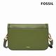 FOSSIL Ainsley 真皮翻蓋斜背包-橄欖綠 SHB3067376 product thumbnail 4