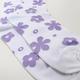 Puma 休閒襪 Fashion Crew Socks 女款 白 紫 花花 長襪 中筒襪 襪子 BB147201 product thumbnail 5