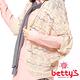 betty’s貝蒂思　配色線條針織罩衫(乳卡其) product thumbnail 7