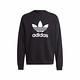 adidas 大學T Adicolor Classics 黑 白 衛衣 長袖上衣 純棉 經典 男款 三葉草 愛迪達 IM4500 product thumbnail 2