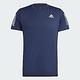 Adidas Own The Run Tee IM2529 男 短袖 上衣 亞洲版 運動 跑步 反光 吸濕排汗 深藍 product thumbnail 4