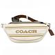 COACH 男款C LOGO胸前包/腰包/單肩斜背包(米白) product thumbnail 3