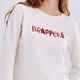 BRAPPERS 女款 BRAPPERS LOGO印花T恤-米白 product thumbnail 7