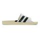 adidas 拖鞋 Adilette Superstar 男鞋 愛迪達 三葉草 鞋墊仿球鞋設計 特殊風格 白 黑 FW6093 product thumbnail 4