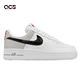 Nike Wmns Air Force 1 07 ESS SNKR 白 黑 灰 女鞋 男鞋 AF1 漆皮 DQ7570-001 product thumbnail 6