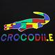 Crocodile Junior小鱷魚童裝- 經典鱷魚拚色印圖T恤 ( C65411-09 大碼款) product thumbnail 2
