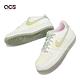 Nike 休閒鞋 Air Force 1 LV8 GS 大童 女鞋 白 綠 粉紅 AF1 荔枝皮 DQ0360-100 product thumbnail 8