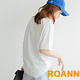 簡約玫瑰印花短袖T恤 (白色)-ROANN product thumbnail 2