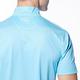 【Lynx Golf】男款吸排抗UV合身版Lynx英文圖樣短袖立領POLO衫/高爾夫球衫-水藍色 product thumbnail 8