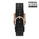 FOSSIL Harwell 輕奢馬鞍知性女錶 黑色真皮錶帶 28MM ES5263 product thumbnail 4