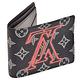 LV M62891經典MULTIPLE系列Monogram Ink帆布字首倒轉圖紋摺疊短夾 product thumbnail 2