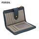 FOSSIL 雙11★Lainie 含零錢匣扣帶短夾-海軍藍 SWL2061744 product thumbnail 3