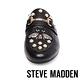 STEVE MADDEN-KANDI-B 刺繡珍珠真皮低跟穆勒鞋-黑色 product thumbnail 4