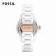 FOSSIL FB-01 白色面板清新水鬼女錶 白色陶瓷錶帶 35MM CE1107 product thumbnail 4