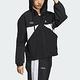 Adidas RCO WV JKT2 IP0753 女 連帽 外套 風衣 亞洲版 運動 訓練 寬鬆 輕便 黑白 product thumbnail 3
