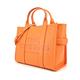MARC JACOBS The Leather TOTE 皮革兩用托特包-小/亮橘 product thumbnail 3