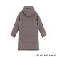 GIORDANO 女裝長版手拍棉連帽外套 - 06 銀光石灰 product thumbnail 7