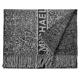 Michael Kors 動物紋LOGO寬版披肩圍巾-黑灰色 product thumbnail 2