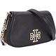 TORY BURCH Britten 鏤空LOGO牛皮斜背包(Mini/黑色) product thumbnail 3