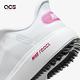Nike 高爾夫球鞋 Wmns React Ace Tour 女鞋 白 粉紅 無鞋帶 高球 CW3096-105 product thumbnail 8