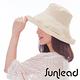 Sunlead 深寬緣折邊款。純色天然素材護髮美型防曬遮陽帽 (米白色) product thumbnail 4