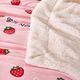 Betrise小草莓  輕生活 清新印花暖柔金貂絨雙面毯/法蘭絨/保暖披肩毯 product thumbnail 7