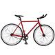 BIKEONE V2_EVO Fixed Gear單速車 英式時尚不敗經典款-紅色系 product thumbnail 2