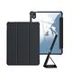 XUNDD訊迪 軍事筆槽版 2022 iPad 10 第10代 10.9吋 休眠喚醒 磁吸支架平板皮套(極簡黑) product thumbnail 3