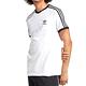 Adidas 3-Stripes Tee 男款 白色 亞洲版 復古 休閒 修身 撞色 上衣 T恤 短袖 IA4846 product thumbnail 2