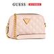 【GUESS】縫線皮革經典LOGO斜背包-兩色任選 product thumbnail 9