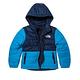 【The North Face】童/女 防潑水保暖雙面穿連帽鋪棉外套_7WOS-JA7 藍色 product thumbnail 2