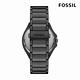 FOSSIL Evanston 未來主義鏤空機械手錶 黑色不鏽鋼鍊帶 45MM BQ2621 product thumbnail 4