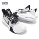 Nike 籃球鞋 Air Max Impact 3 男鞋 白 黑 襪套式 氣墊 緩衝 抓地 運動鞋 DC3725-100 product thumbnail 7