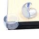 HA010 20入裝 圓型桌角防護墊 透明矽膠軟墊 嬰幼兒專用 桌角防撞套 product thumbnail 5