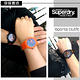 Superdry 極度乾燥 多彩 矽膠 運動腕錶-黑帶/黑面/37mm product thumbnail 6