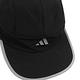Adidas R Xcity C H.r. [HT4816] 男女 慢跑帽 可摺疊 鴨舌帽 運動 休閒 遮陽 黑 product thumbnail 5