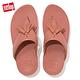 【FitFlop】LULU TASSEL LEATHER TOE-POST SANDALS流蘇造型夾腳涼鞋-女(玫瑰色) product thumbnail 4