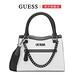 【GUESS】個性拉鍊設計寬帶肩背手提小方包-兩色任選 product thumbnail 3