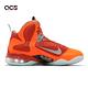 Nike 籃球鞋 Lebron IX 9代 Big Bang 男鞋 明星賽 籃球鞋 LBJ 復刻 橘 銀 DH8006800 product thumbnail 3