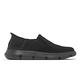 Skechers 休閒鞋 Garze-Albers Slip-Ins 男鞋 黑 套入式 輕量 緩衝 皮鞋 205061BBK product thumbnail 3