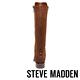 STEVE MADDEN-RHAPSODY經典拉鍊真皮馬靴-咖啡 product thumbnail 5