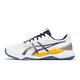 Asics 排球鞋 GEL-Tactic 男鞋 白 藍 黃 羽桌球 室內運動鞋 亞瑟膠 亞瑟士 1071A065101 product thumbnail 3