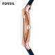 FOSSIL Jacqueline 賈姬風尚經典女錶 藍色皮革錶帶 36mm ES3843 product thumbnail 3