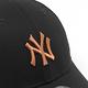 New Era 棒球帽 MLB 黑 橘 940帽型 NY 可調式頭圍 紐約洋基 帽子 老帽 NE13956976 product thumbnail 5