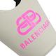 BALENCIAGA 大LOGO素色帆布手提兩用水桶包(米/亮桃) product thumbnail 6