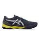 Asics 網球鞋 GEL-Resolution 8 Clay 男鞋 紅土 深藍 黃 運動鞋 亞瑟士 1041A076-500 product thumbnail 3