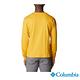 Columbia 哥倫比亞 男款 LOGO塗鴉長袖上衣-黃色 UAE38170YL/HF product thumbnail 4