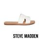 STEVE MADDEN-HARLOW 簡約H型一字拖鞋-白色 product thumbnail 4