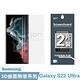 GOR Samsung S22 Ultra 全透明滿版軟膜兩片裝 PET滿版保護貼 公司貨 product thumbnail 2