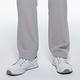 【Lynx Golf】男款日本進口布料彈性舒適後腰造型隱形拉鍊口袋平口休閒長褲-灰色 product thumbnail 9